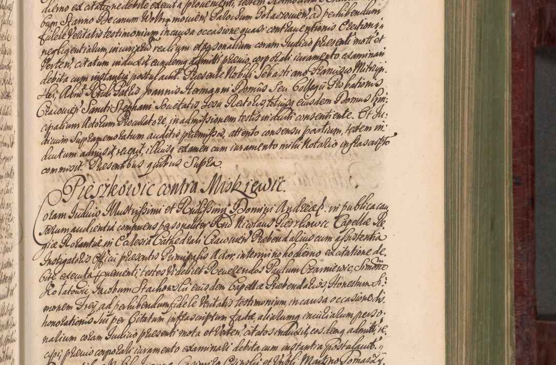 Zdjęcie nr 178 dla obiektu archiwalnego: Acta actorum episcopalium R. D. Andreae Trzebicki, episcopi Cracoviensis et ducis Severiae a die 29 Maii 1676 ad 1678 inclusive. Volumen VII