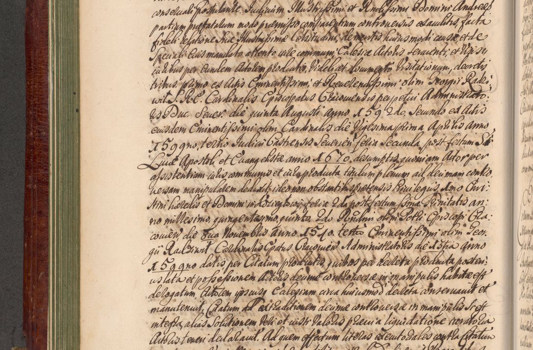 Zdjęcie nr 177 dla obiektu archiwalnego: Acta actorum episcopalium R. D. Andreae Trzebicki, episcopi Cracoviensis et ducis Severiae a die 29 Maii 1676 ad 1678 inclusive. Volumen VII
