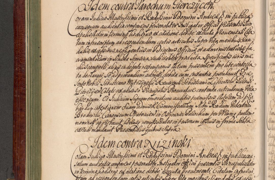 Zdjęcie nr 171 dla obiektu archiwalnego: Acta actorum episcopalium R. D. Andreae Trzebicki, episcopi Cracoviensis et ducis Severiae a die 29 Maii 1676 ad 1678 inclusive. Volumen VII