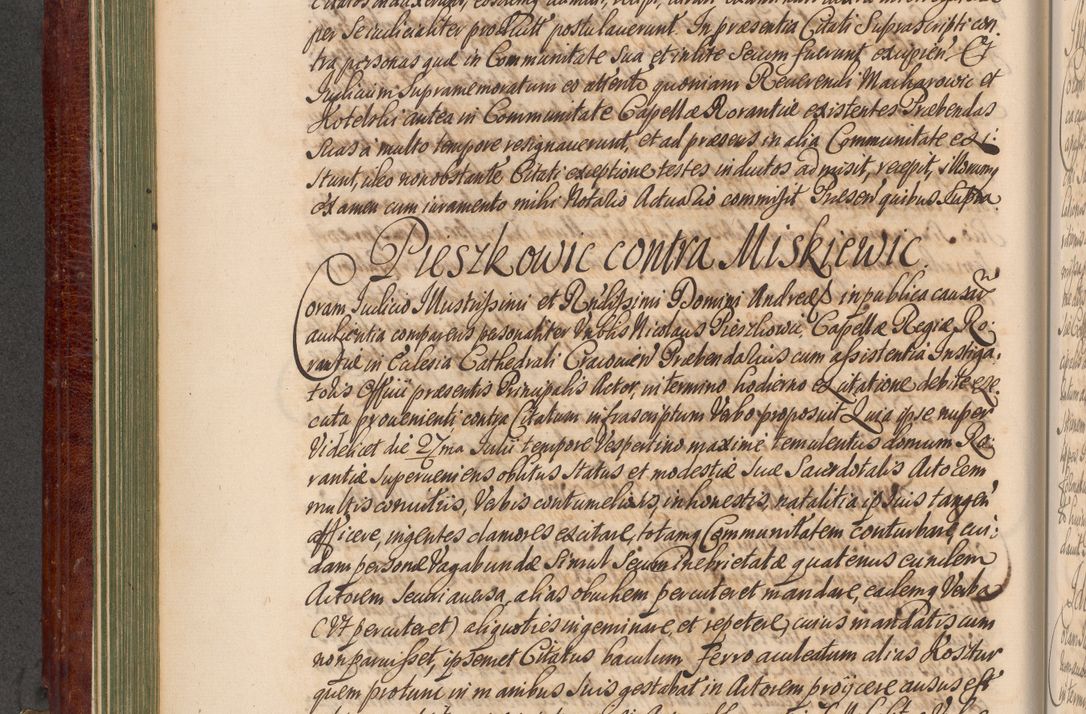 Zdjęcie nr 169 dla obiektu archiwalnego: Acta actorum episcopalium R. D. Andreae Trzebicki, episcopi Cracoviensis et ducis Severiae a die 29 Maii 1676 ad 1678 inclusive. Volumen VII
