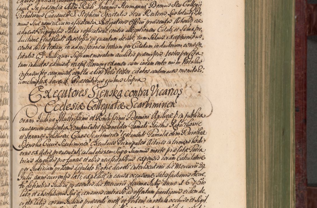 Zdjęcie nr 166 dla obiektu archiwalnego: Acta actorum episcopalium R. D. Andreae Trzebicki, episcopi Cracoviensis et ducis Severiae a die 29 Maii 1676 ad 1678 inclusive. Volumen VII