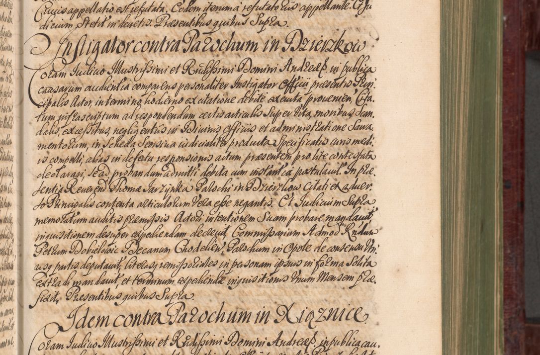 Zdjęcie nr 158 dla obiektu archiwalnego: Acta actorum episcopalium R. D. Andreae Trzebicki, episcopi Cracoviensis et ducis Severiae a die 29 Maii 1676 ad 1678 inclusive. Volumen VII