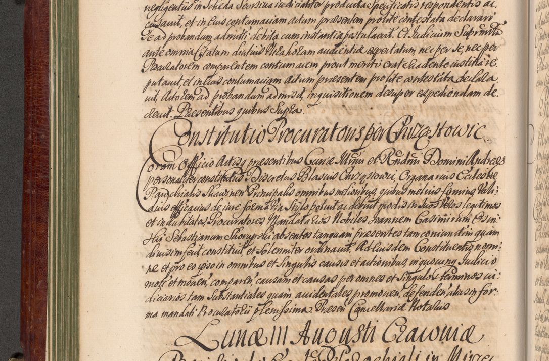 Zdjęcie nr 153 dla obiektu archiwalnego: Acta actorum episcopalium R. D. Andreae Trzebicki, episcopi Cracoviensis et ducis Severiae a die 29 Maii 1676 ad 1678 inclusive. Volumen VII