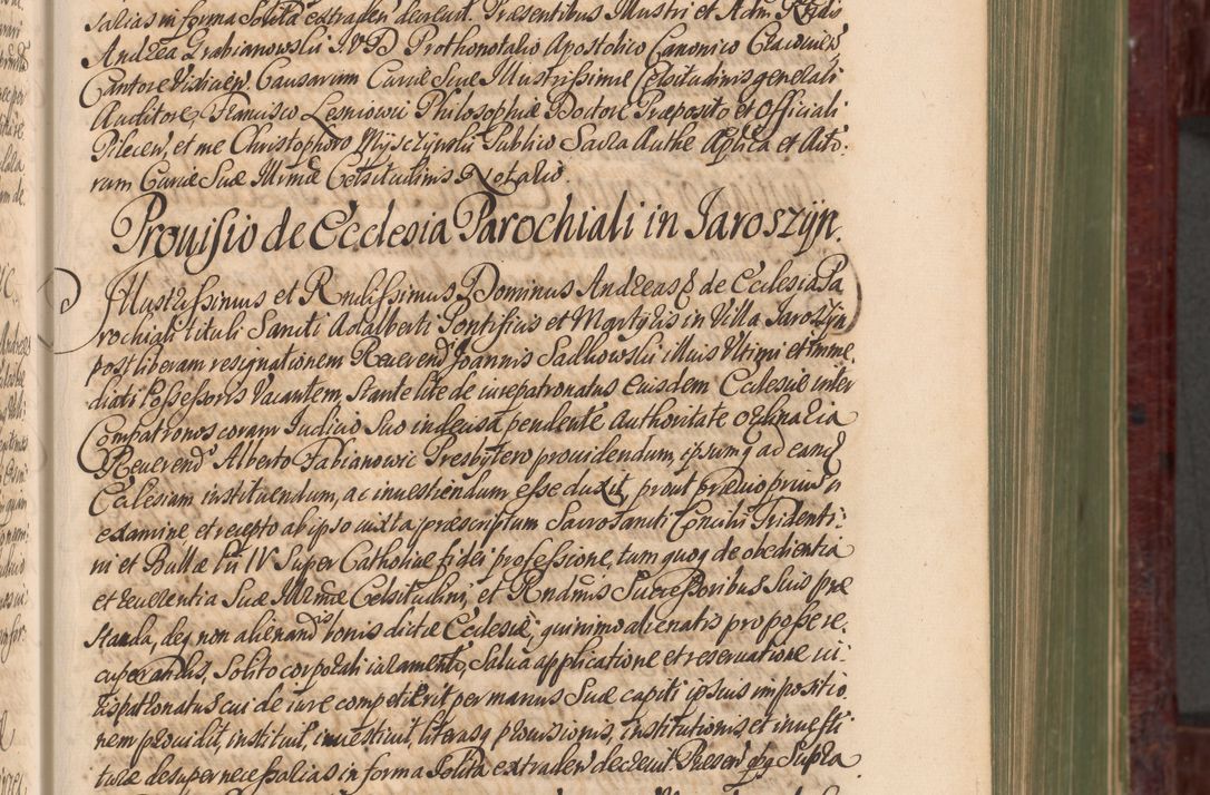 Zdjęcie nr 154 dla obiektu archiwalnego: Acta actorum episcopalium R. D. Andreae Trzebicki, episcopi Cracoviensis et ducis Severiae a die 29 Maii 1676 ad 1678 inclusive. Volumen VII