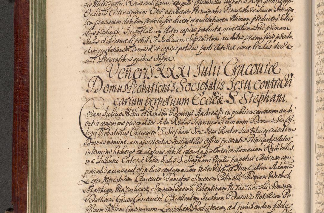 Zdjęcie nr 151 dla obiektu archiwalnego: Acta actorum episcopalium R. D. Andreae Trzebicki, episcopi Cracoviensis et ducis Severiae a die 29 Maii 1676 ad 1678 inclusive. Volumen VII