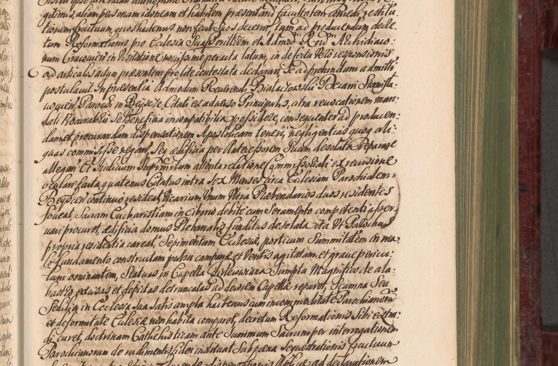 Zdjęcie nr 150 dla obiektu archiwalnego: Acta actorum episcopalium R. D. Andreae Trzebicki, episcopi Cracoviensis et ducis Severiae a die 29 Maii 1676 ad 1678 inclusive. Volumen VII
