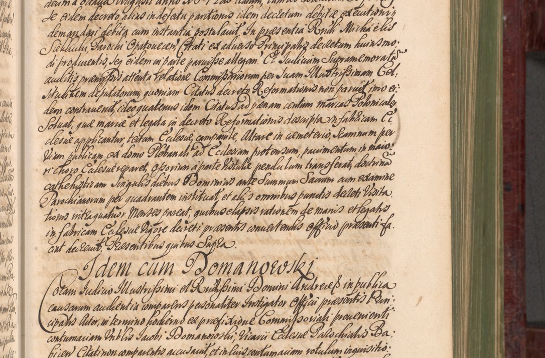 Zdjęcie nr 138 dla obiektu archiwalnego: Acta actorum episcopalium R. D. Andreae Trzebicki, episcopi Cracoviensis et ducis Severiae a die 29 Maii 1676 ad 1678 inclusive. Volumen VII