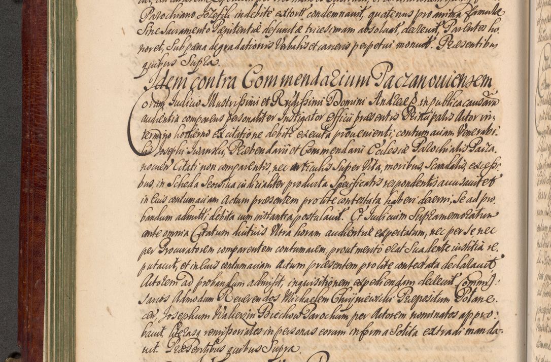 Zdjęcie nr 139 dla obiektu archiwalnego: Acta actorum episcopalium R. D. Andreae Trzebicki, episcopi Cracoviensis et ducis Severiae a die 29 Maii 1676 ad 1678 inclusive. Volumen VII