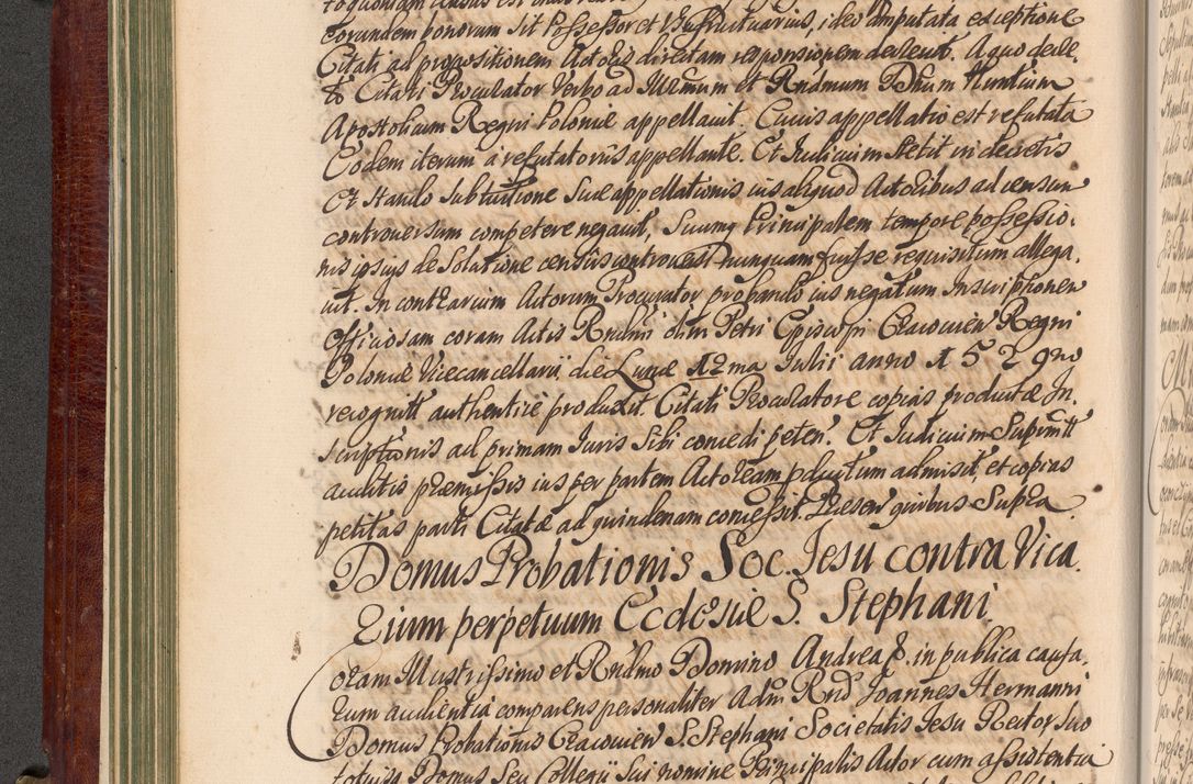 Zdjęcie nr 129 dla obiektu archiwalnego: Acta actorum episcopalium R. D. Andreae Trzebicki, episcopi Cracoviensis et ducis Severiae a die 29 Maii 1676 ad 1678 inclusive. Volumen VII