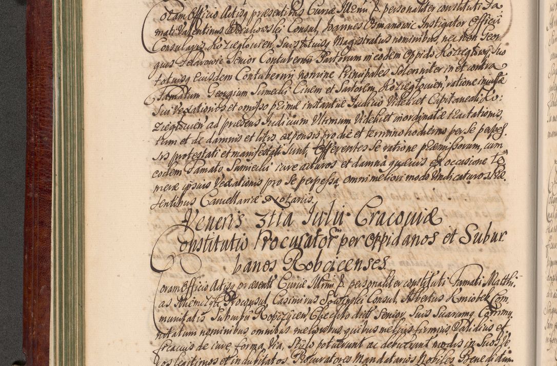 Zdjęcie nr 125 dla obiektu archiwalnego: Acta actorum episcopalium R. D. Andreae Trzebicki, episcopi Cracoviensis et ducis Severiae a die 29 Maii 1676 ad 1678 inclusive. Volumen VII