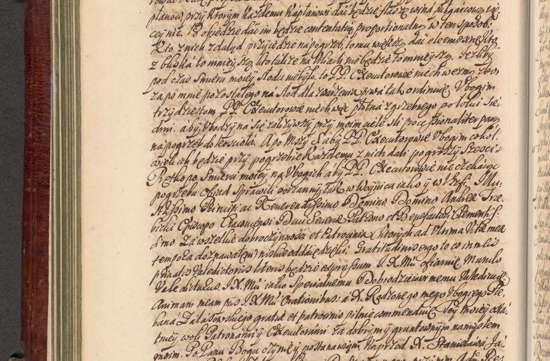 Zdjęcie nr 117 dla obiektu archiwalnego: Acta actorum episcopalium R. D. Andreae Trzebicki, episcopi Cracoviensis et ducis Severiae a die 29 Maii 1676 ad 1678 inclusive. Volumen VII
