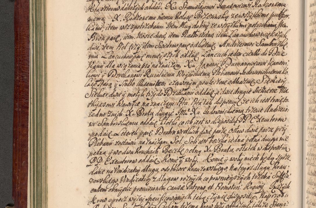 Zdjęcie nr 115 dla obiektu archiwalnego: Acta actorum episcopalium R. D. Andreae Trzebicki, episcopi Cracoviensis et ducis Severiae a die 29 Maii 1676 ad 1678 inclusive. Volumen VII