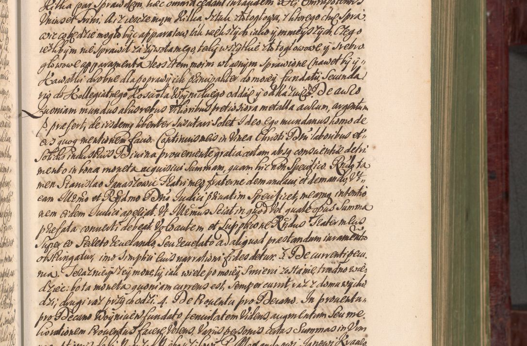 Zdjęcie nr 108 dla obiektu archiwalnego: Acta actorum episcopalium R. D. Andreae Trzebicki, episcopi Cracoviensis et ducis Severiae a die 29 Maii 1676 ad 1678 inclusive. Volumen VII