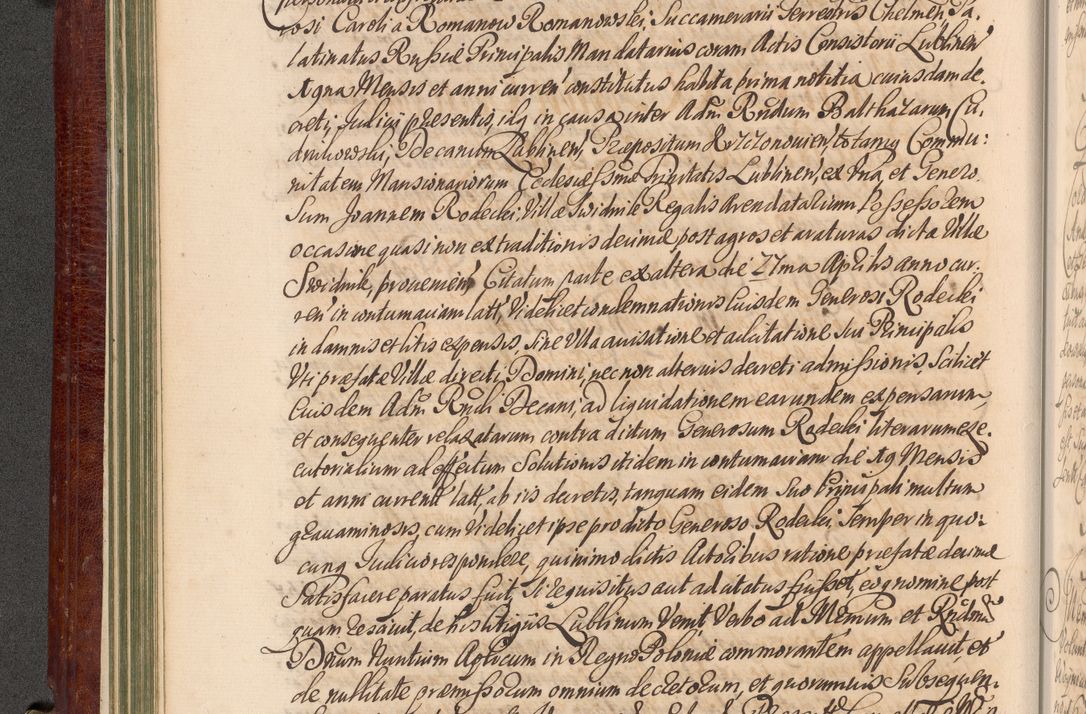 Zdjęcie nr 105 dla obiektu archiwalnego: Acta actorum episcopalium R. D. Andreae Trzebicki, episcopi Cracoviensis et ducis Severiae a die 29 Maii 1676 ad 1678 inclusive. Volumen VII