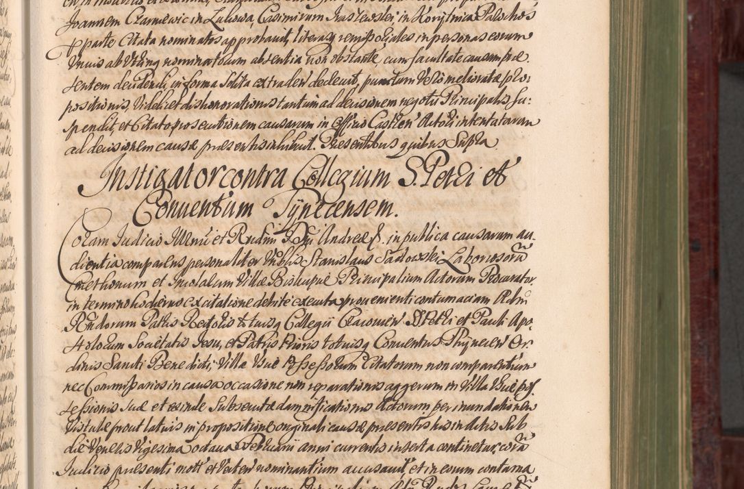 Zdjęcie nr 104 dla obiektu archiwalnego: Acta actorum episcopalium R. D. Andreae Trzebicki, episcopi Cracoviensis et ducis Severiae a die 29 Maii 1676 ad 1678 inclusive. Volumen VII