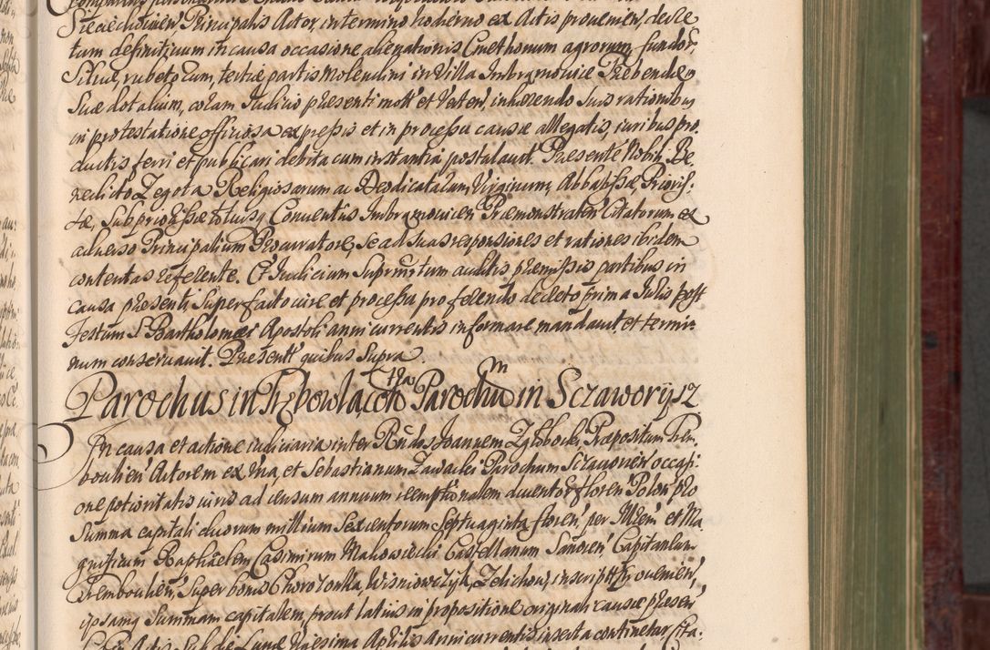 Zdjęcie nr 100 dla obiektu archiwalnego: Acta actorum episcopalium R. D. Andreae Trzebicki, episcopi Cracoviensis et ducis Severiae a die 29 Maii 1676 ad 1678 inclusive. Volumen VII