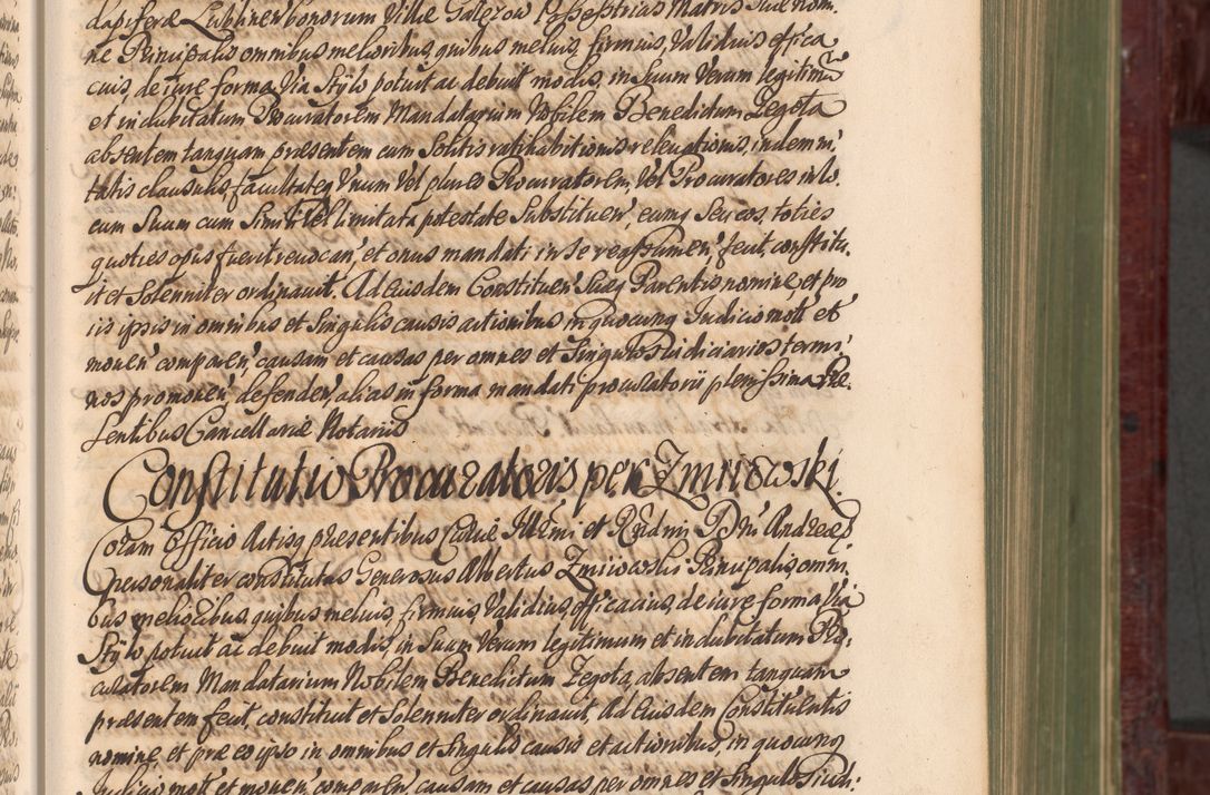 Zdjęcie nr 94 dla obiektu archiwalnego: Acta actorum episcopalium R. D. Andreae Trzebicki, episcopi Cracoviensis et ducis Severiae a die 29 Maii 1676 ad 1678 inclusive. Volumen VII