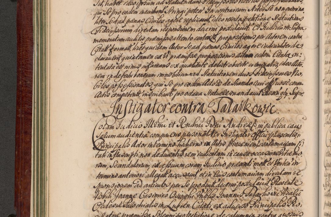 Zdjęcie nr 93 dla obiektu archiwalnego: Acta actorum episcopalium R. D. Andreae Trzebicki, episcopi Cracoviensis et ducis Severiae a die 29 Maii 1676 ad 1678 inclusive. Volumen VII