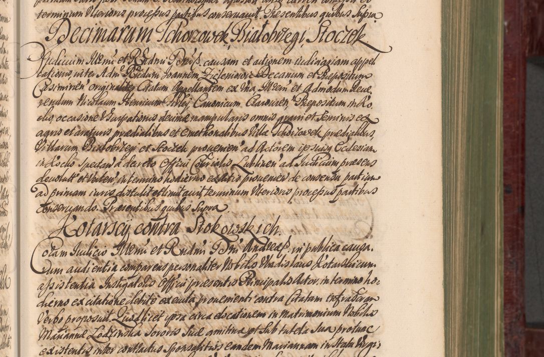 Zdjęcie nr 92 dla obiektu archiwalnego: Acta actorum episcopalium R. D. Andreae Trzebicki, episcopi Cracoviensis et ducis Severiae a die 29 Maii 1676 ad 1678 inclusive. Volumen VII
