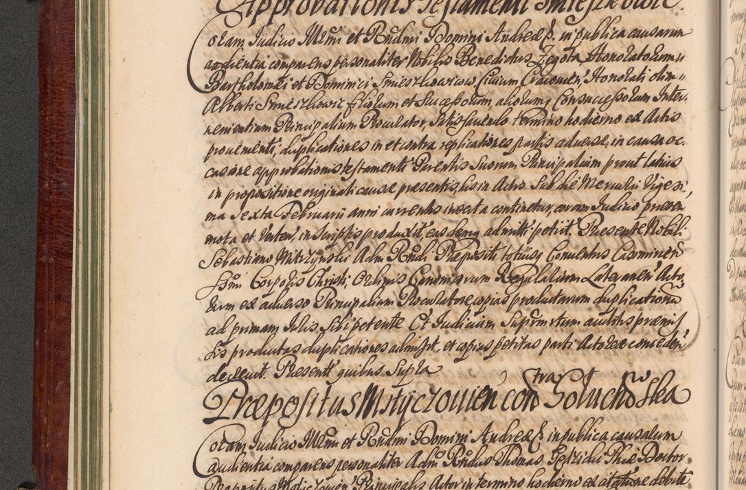 Zdjęcie nr 91 dla obiektu archiwalnego: Acta actorum episcopalium R. D. Andreae Trzebicki, episcopi Cracoviensis et ducis Severiae a die 29 Maii 1676 ad 1678 inclusive. Volumen VII