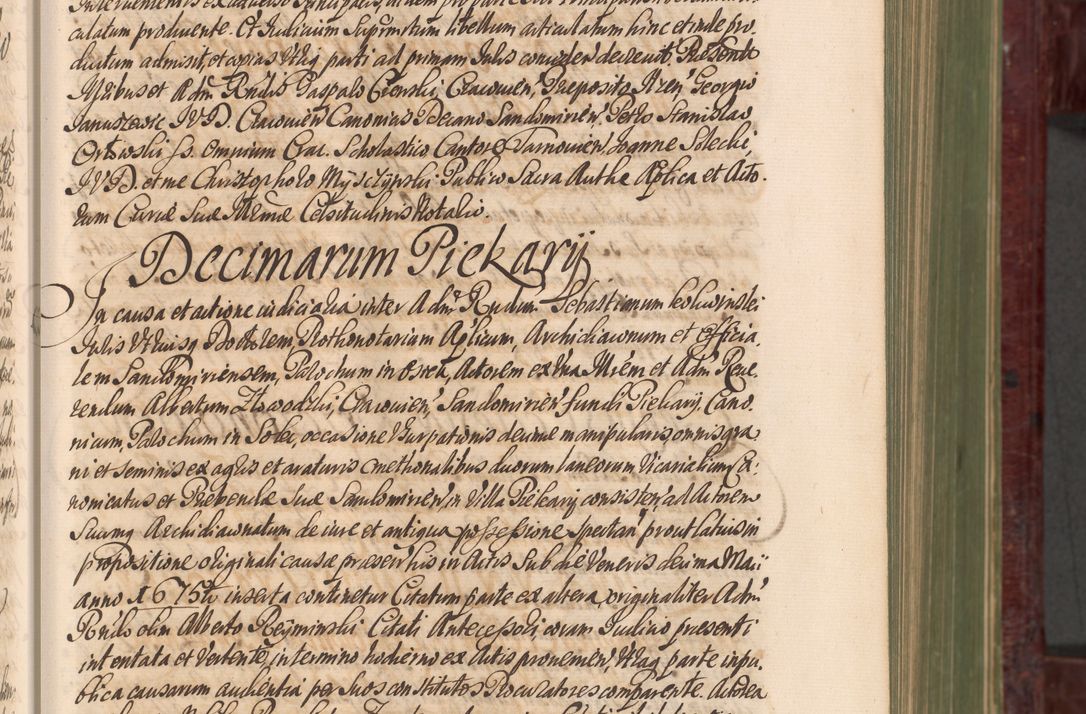 Zdjęcie nr 88 dla obiektu archiwalnego: Acta actorum episcopalium R. D. Andreae Trzebicki, episcopi Cracoviensis et ducis Severiae a die 29 Maii 1676 ad 1678 inclusive. Volumen VII