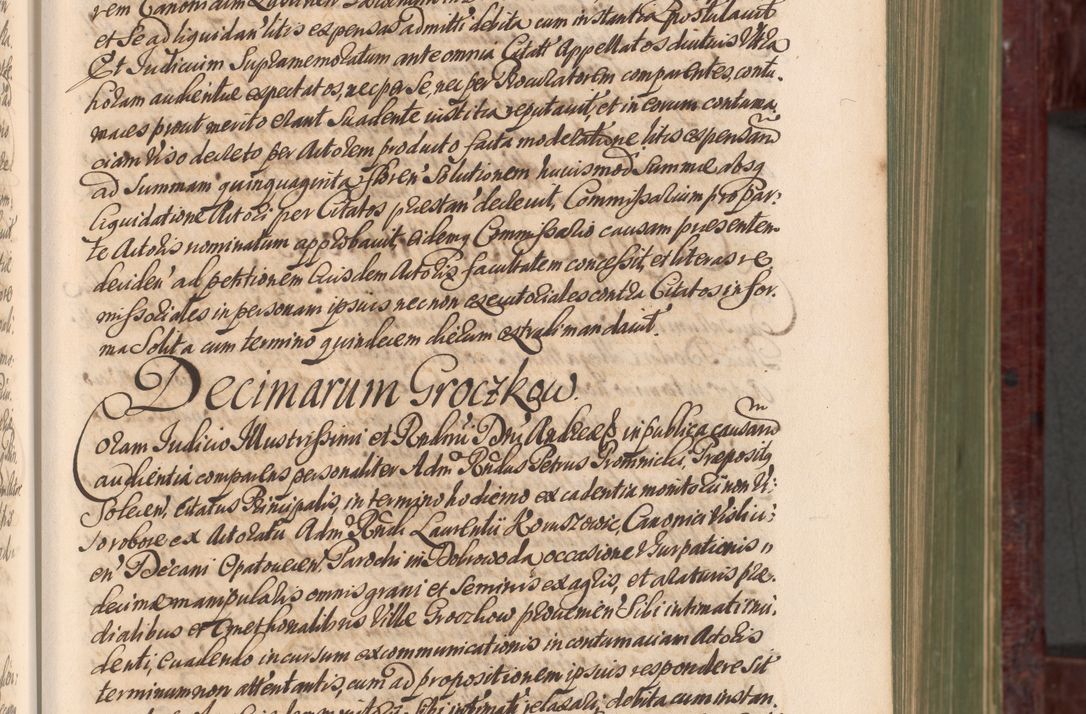 Zdjęcie nr 80 dla obiektu archiwalnego: Acta actorum episcopalium R. D. Andreae Trzebicki, episcopi Cracoviensis et ducis Severiae a die 29 Maii 1676 ad 1678 inclusive. Volumen VII
