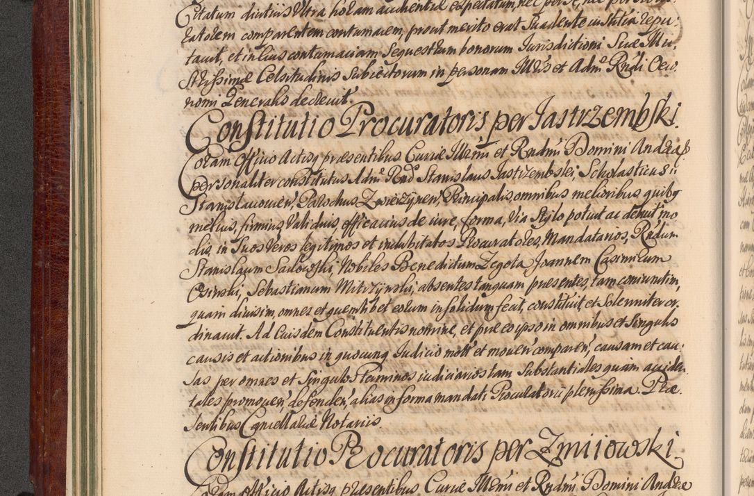Zdjęcie nr 77 dla obiektu archiwalnego: Acta actorum episcopalium R. D. Andreae Trzebicki, episcopi Cracoviensis et ducis Severiae a die 29 Maii 1676 ad 1678 inclusive. Volumen VII