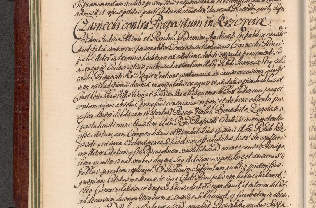 Zdjęcie nr 73 dla obiektu archiwalnego: Acta actorum episcopalium R. D. Andreae Trzebicki, episcopi Cracoviensis et ducis Severiae a die 29 Maii 1676 ad 1678 inclusive. Volumen VII