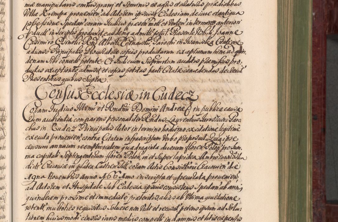 Zdjęcie nr 70 dla obiektu archiwalnego: Acta actorum episcopalium R. D. Andreae Trzebicki, episcopi Cracoviensis et ducis Severiae a die 29 Maii 1676 ad 1678 inclusive. Volumen VII