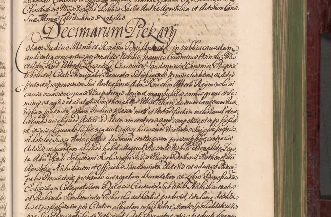 Zdjęcie nr 68 dla obiektu archiwalnego: Acta actorum episcopalium R. D. Andreae Trzebicki, episcopi Cracoviensis et ducis Severiae a die 29 Maii 1676 ad 1678 inclusive. Volumen VII