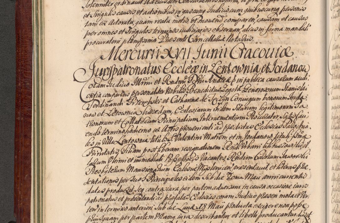 Zdjęcie nr 67 dla obiektu archiwalnego: Acta actorum episcopalium R. D. Andreae Trzebicki, episcopi Cracoviensis et ducis Severiae a die 29 Maii 1676 ad 1678 inclusive. Volumen VII