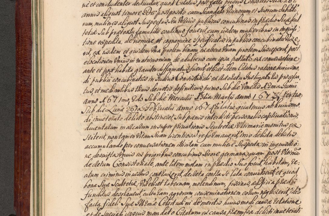 Zdjęcie nr 65 dla obiektu archiwalnego: Acta actorum episcopalium R. D. Andreae Trzebicki, episcopi Cracoviensis et ducis Severiae a die 29 Maii 1676 ad 1678 inclusive. Volumen VII