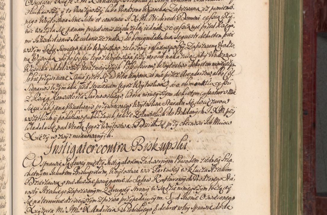 Zdjęcie nr 66 dla obiektu archiwalnego: Acta actorum episcopalium R. D. Andreae Trzebicki, episcopi Cracoviensis et ducis Severiae a die 29 Maii 1676 ad 1678 inclusive. Volumen VII