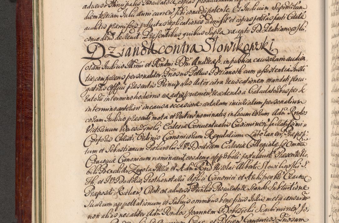 Zdjęcie nr 59 dla obiektu archiwalnego: Acta actorum episcopalium R. D. Andreae Trzebicki, episcopi Cracoviensis et ducis Severiae a die 29 Maii 1676 ad 1678 inclusive. Volumen VII