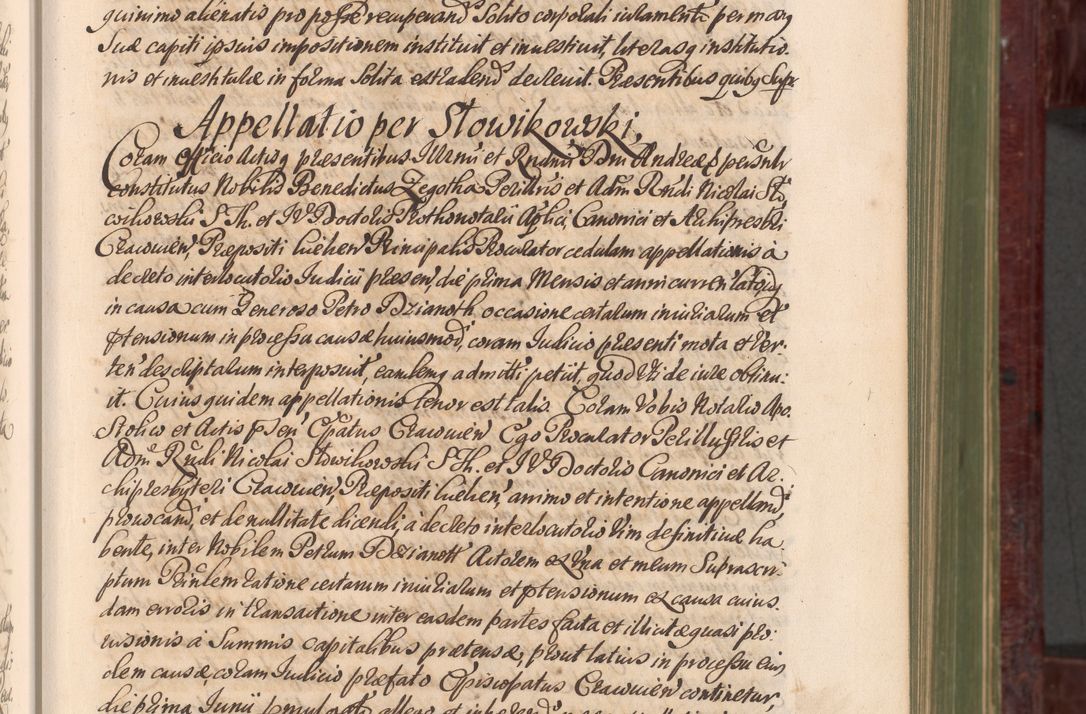 Zdjęcie nr 46 dla obiektu archiwalnego: Acta actorum episcopalium R. D. Andreae Trzebicki, episcopi Cracoviensis et ducis Severiae a die 29 Maii 1676 ad 1678 inclusive. Volumen VII