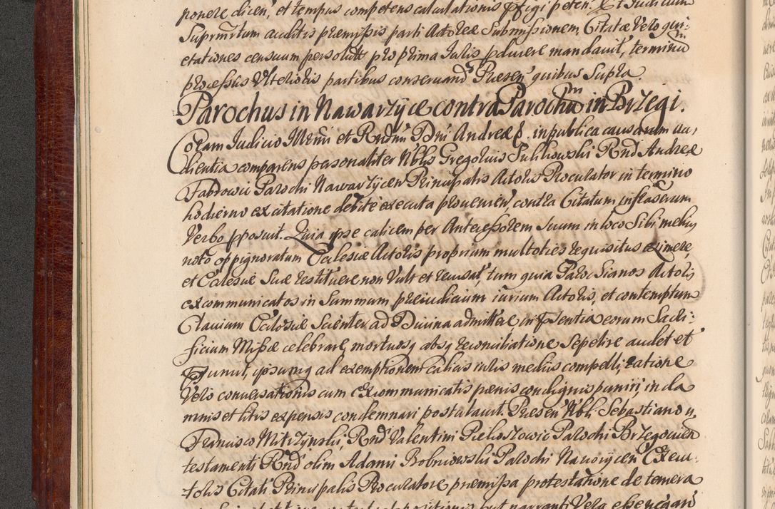 Zdjęcie nr 35 dla obiektu archiwalnego: Acta actorum episcopalium R. D. Andreae Trzebicki, episcopi Cracoviensis et ducis Severiae a die 29 Maii 1676 ad 1678 inclusive. Volumen VII