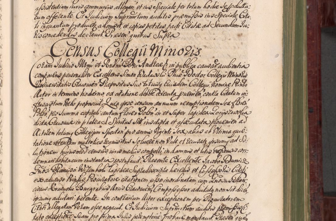 Zdjęcie nr 14 dla obiektu archiwalnego: Acta actorum episcopalium R. D. Andreae Trzebicki, episcopi Cracoviensis et ducis Severiae a die 29 Maii 1676 ad 1678 inclusive. Volumen VII