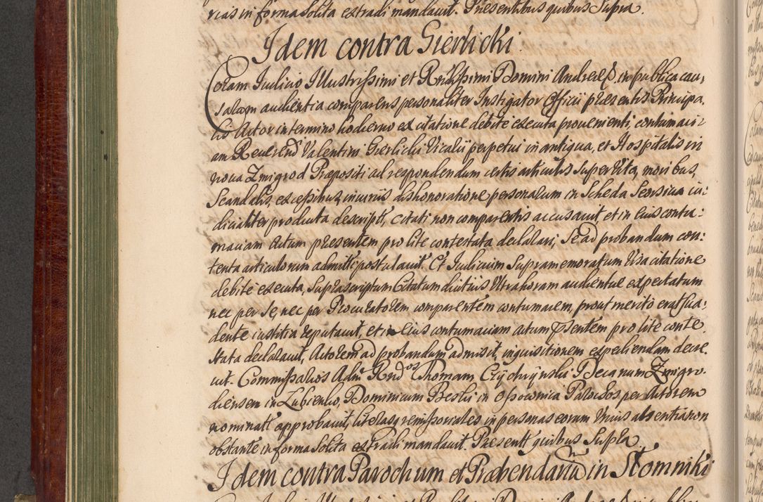 Zdjęcie nr 205 dla obiektu archiwalnego: Acta actorum episcopalium R. D. Andreae Trzebicki, episcopi Cracoviensis et ducis Severiae a die 29 Maii 1676 ad 1678 inclusive. Volumen VII