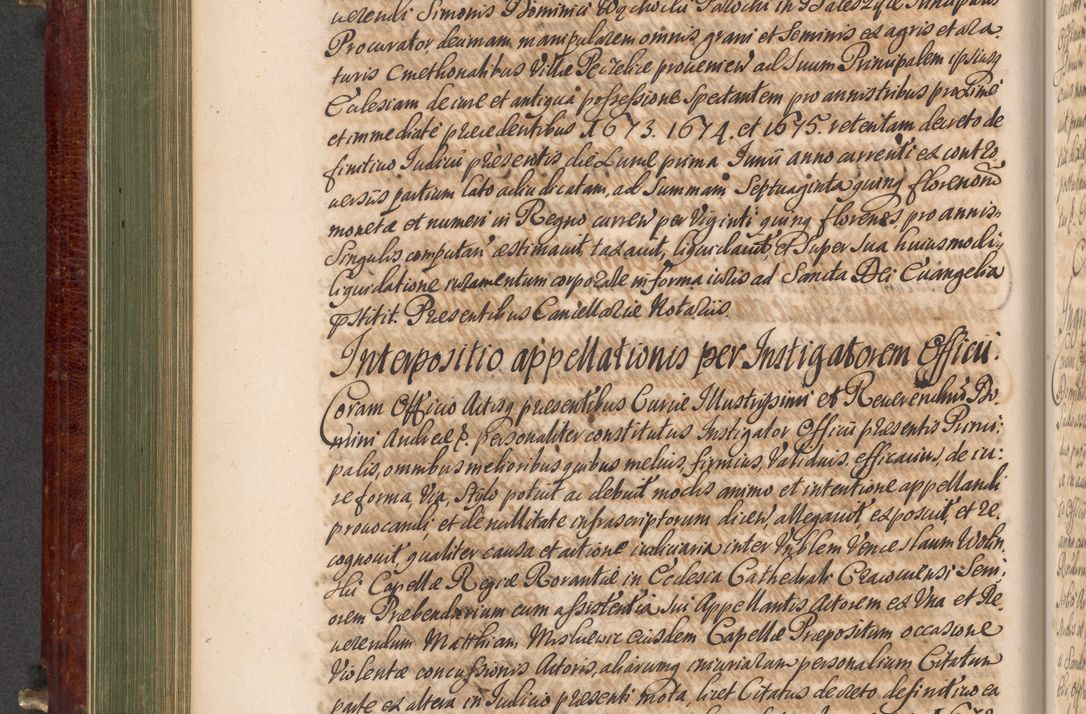 Zdjęcie nr 403 dla obiektu archiwalnego: Acta actorum episcopalium R. D. Andreae Trzebicki, episcopi Cracoviensis et ducis Severiae a die 29 Maii 1676 ad 1678 inclusive. Volumen VII