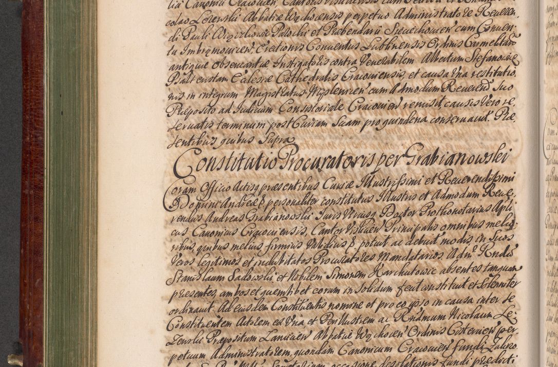 Zdjęcie nr 401 dla obiektu archiwalnego: Acta actorum episcopalium R. D. Andreae Trzebicki, episcopi Cracoviensis et ducis Severiae a die 29 Maii 1676 ad 1678 inclusive. Volumen VII