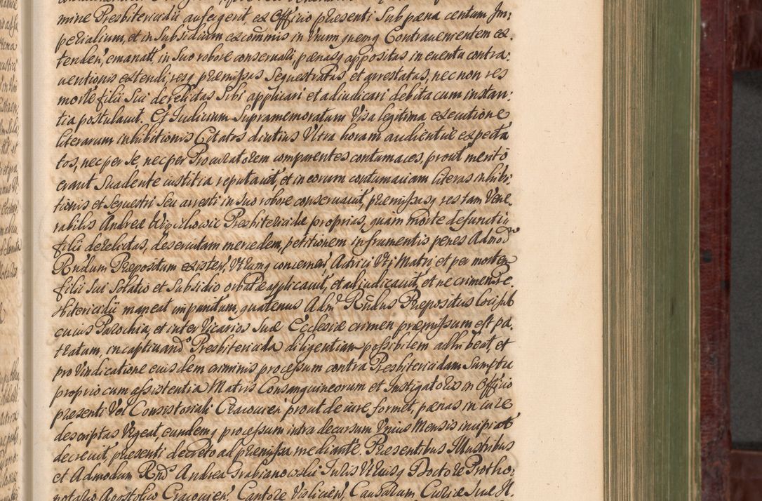 Zdjęcie nr 396 dla obiektu archiwalnego: Acta actorum episcopalium R. D. Andreae Trzebicki, episcopi Cracoviensis et ducis Severiae a die 29 Maii 1676 ad 1678 inclusive. Volumen VII