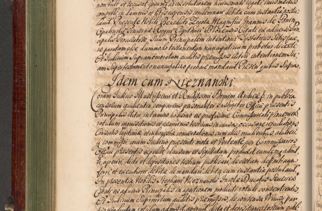 Zdjęcie nr 389 dla obiektu archiwalnego: Acta actorum episcopalium R. D. Andreae Trzebicki, episcopi Cracoviensis et ducis Severiae a die 29 Maii 1676 ad 1678 inclusive. Volumen VII