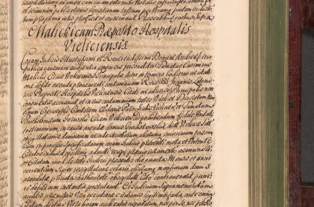 Zdjęcie nr 388 dla obiektu archiwalnego: Acta actorum episcopalium R. D. Andreae Trzebicki, episcopi Cracoviensis et ducis Severiae a die 29 Maii 1676 ad 1678 inclusive. Volumen VII