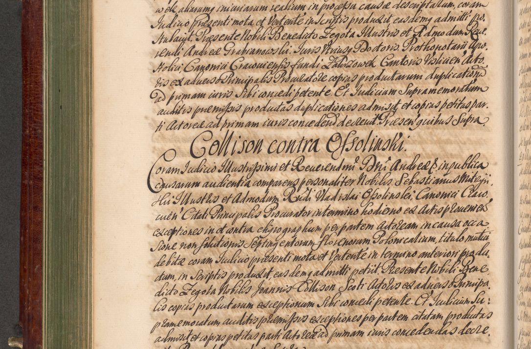 Zdjęcie nr 383 dla obiektu archiwalnego: Acta actorum episcopalium R. D. Andreae Trzebicki, episcopi Cracoviensis et ducis Severiae a die 29 Maii 1676 ad 1678 inclusive. Volumen VII