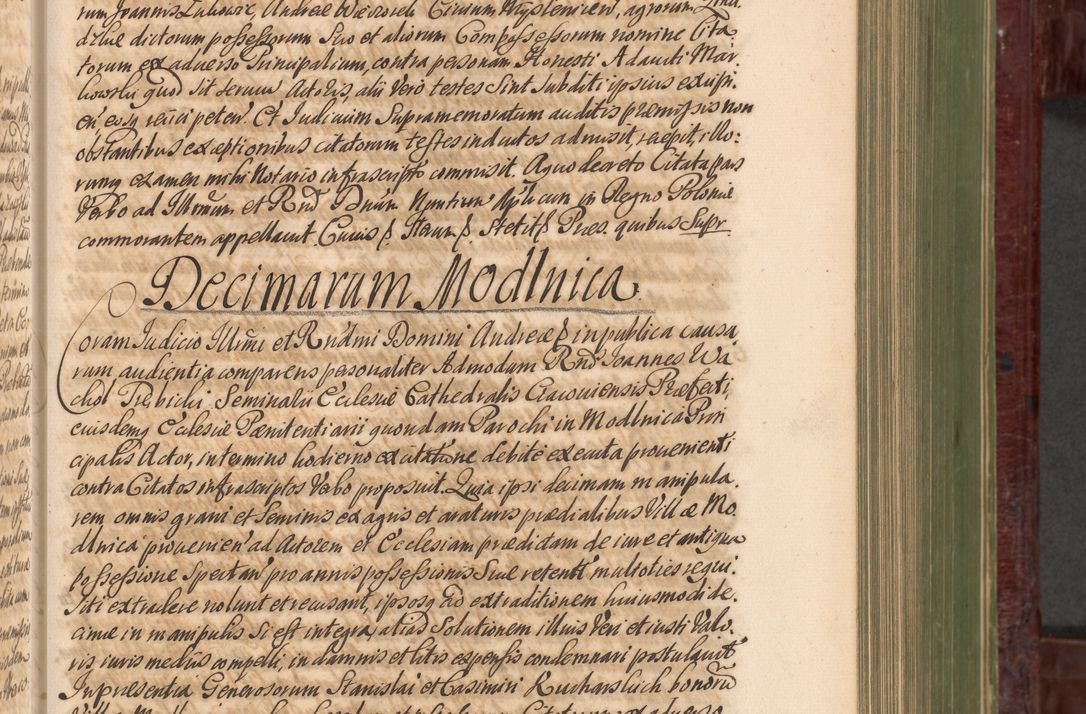 Zdjęcie nr 380 dla obiektu archiwalnego: Acta actorum episcopalium R. D. Andreae Trzebicki, episcopi Cracoviensis et ducis Severiae a die 29 Maii 1676 ad 1678 inclusive. Volumen VII