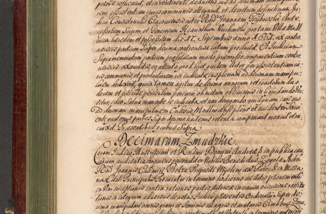 Zdjęcie nr 381 dla obiektu archiwalnego: Acta actorum episcopalium R. D. Andreae Trzebicki, episcopi Cracoviensis et ducis Severiae a die 29 Maii 1676 ad 1678 inclusive. Volumen VII