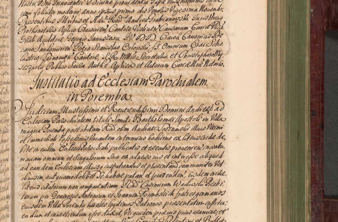 Zdjęcie nr 378 dla obiektu archiwalnego: Acta actorum episcopalium R. D. Andreae Trzebicki, episcopi Cracoviensis et ducis Severiae a die 29 Maii 1676 ad 1678 inclusive. Volumen VII