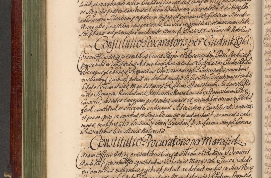 Zdjęcie nr 373 dla obiektu archiwalnego: Acta actorum episcopalium R. D. Andreae Trzebicki, episcopi Cracoviensis et ducis Severiae a die 29 Maii 1676 ad 1678 inclusive. Volumen VII
