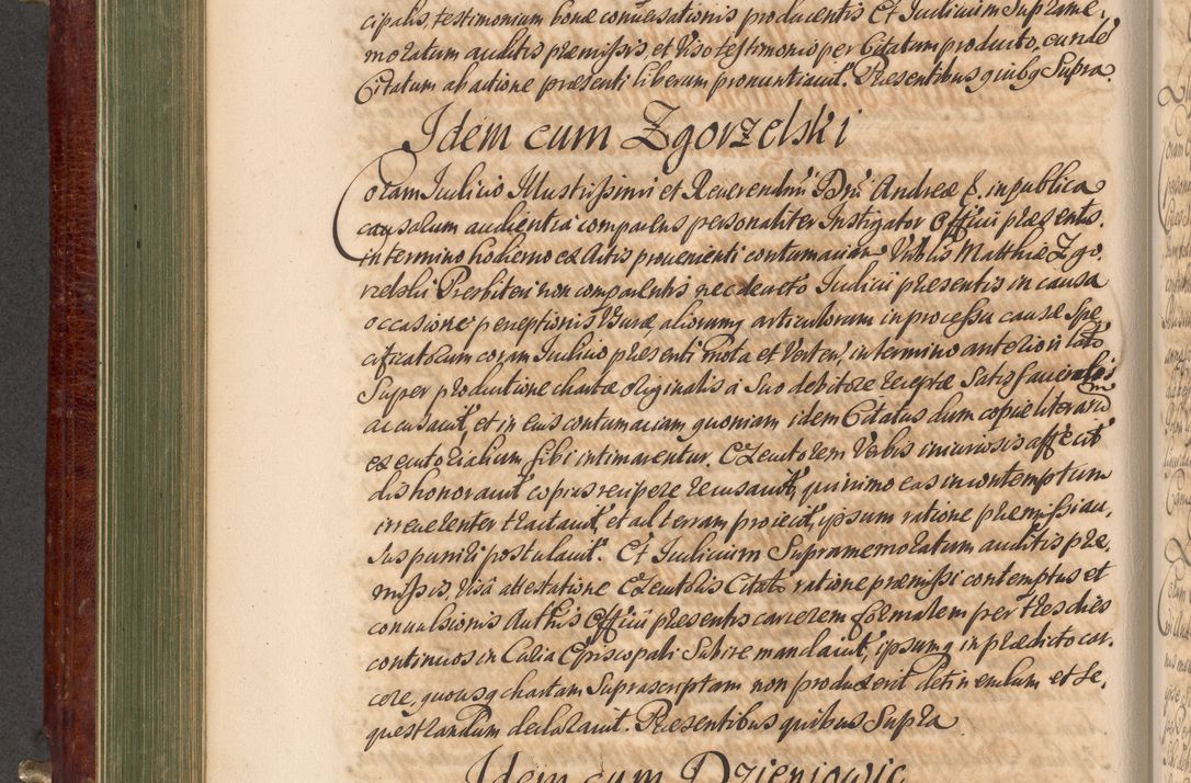 Zdjęcie nr 371 dla obiektu archiwalnego: Acta actorum episcopalium R. D. Andreae Trzebicki, episcopi Cracoviensis et ducis Severiae a die 29 Maii 1676 ad 1678 inclusive. Volumen VII