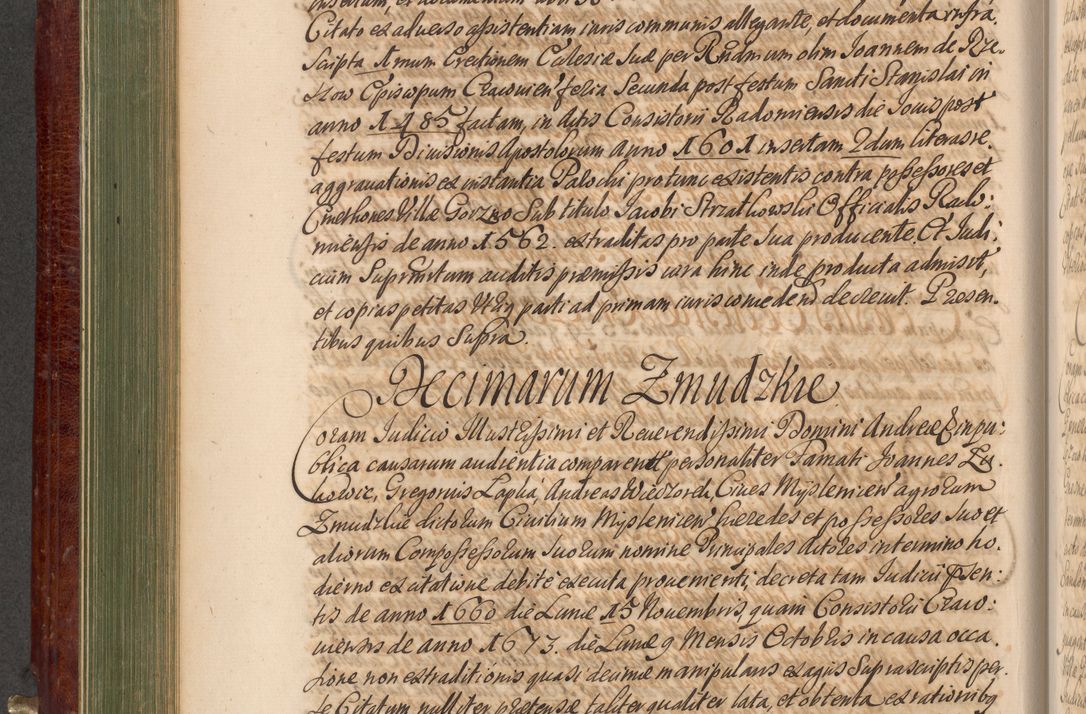 Zdjęcie nr 363 dla obiektu archiwalnego: Acta actorum episcopalium R. D. Andreae Trzebicki, episcopi Cracoviensis et ducis Severiae a die 29 Maii 1676 ad 1678 inclusive. Volumen VII
